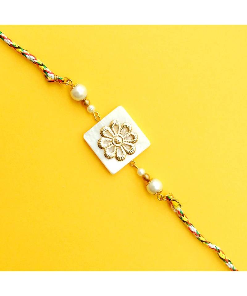 Metallic MOP Rakhi