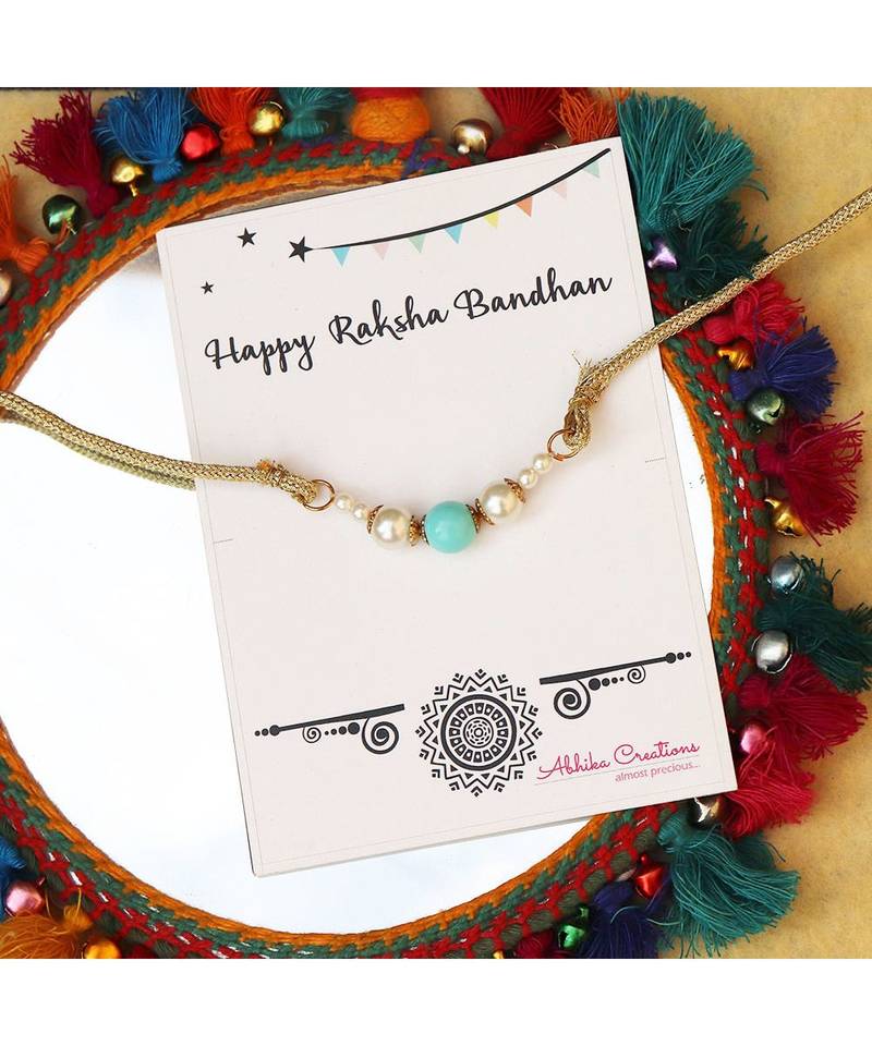 Blue Pearl Rakhi