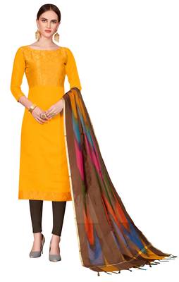 Yellow Banarasi Banarasi Salwar 1