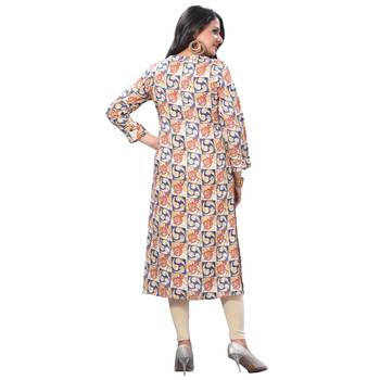 Multicolor printed rayon kurtas-and-kurtis 2