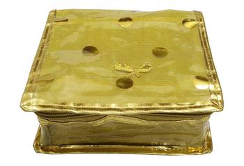 Shree Shyam Products Golden Small Pouch Jewellery Cosmetic Organizer Kit For Womens 1