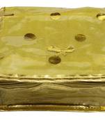 Shree Shyam Products Golden Small Pouch Jewellery Cosmetic Organizer Kit For Womens