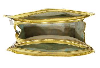 Shree Shyam Products Brocade Designer Utility Plastic Coated Pouch Bags For Ladies 3