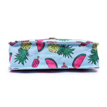 Lychee bags Canvas Printed Satchel Bag 4