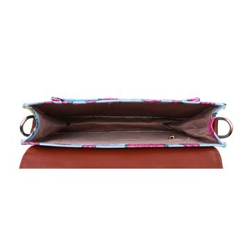 Lychee bags Canvas Printed Satchel Bag 5