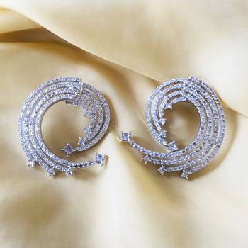 Silver earrings 1