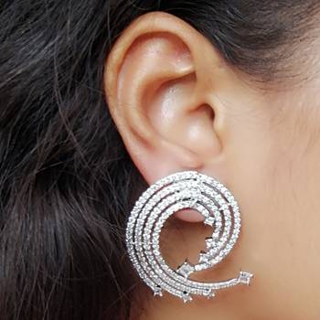 Silver earrings 2