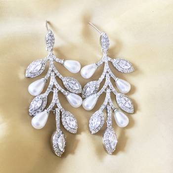 Silver earrings 1