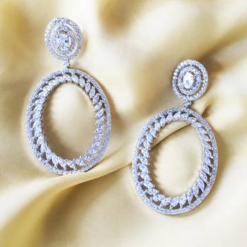 Silver earrings 1