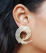 Gold earrings