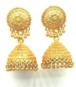 Gold earrings