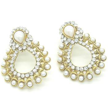 White earrings 1