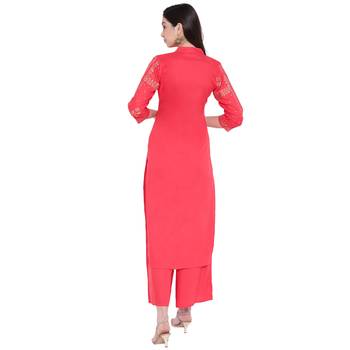 Red printed rayon kurtasandkurtis 2