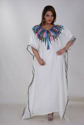 Dubai Kaftan Women Dress Long Gown Farasha jalabiya maxi Wear 1