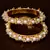 Gold Plated Seed Pearled Designer Bangles for Women BD319
