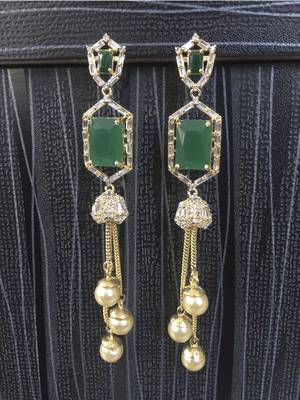 Gold earrings 1