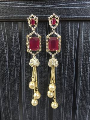 Gold earrings 1