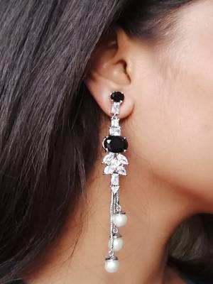 Silver earrings 1