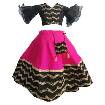 Black Rani,heavy emdroyred blouse indowestern,designer Lehenha choli  without chunni 1