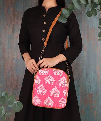 Pretty In Pink Sling Bag 1