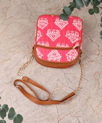 Pretty In Pink Sling Bag 3