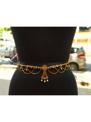 Gold waist-belt 1