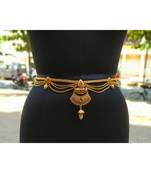 Gold waist-belt