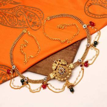 Maroon Waist Belt 1