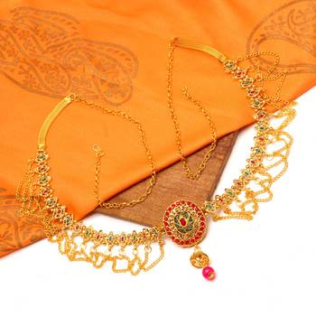 Maroon Waist Belt 1
