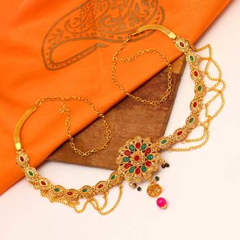 Maroon Waist Belt 1