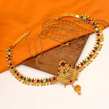 Maroon waist-belt 1