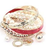 Red bangles-and-bracelets