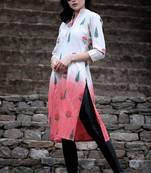 Dual Hand Dye Straight Kurta