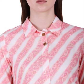 Multicolor Printed Cotton Ethnic Kurti 5