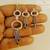 White Rhodium Plated Black Onyx CZ Pendant Earring Jewellery