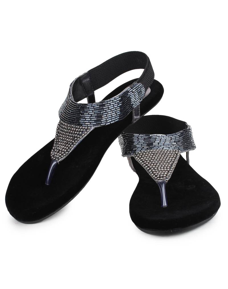 Do Bhai Women Synthtic Flat Sandal