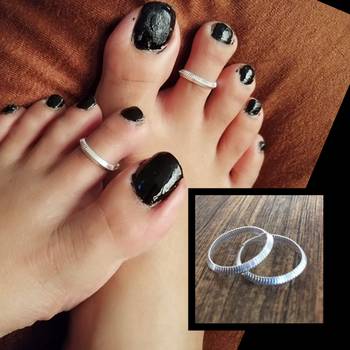 Silver Toe Rings 1