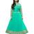 FROZEN embroidered georgette semi-stitched salwar with dupatta