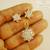 CZ AD Cluster Flower Pendant Earring Jewellery