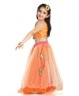Gotta Patti Work Lehenga Choli With Dupatta 2