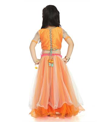 Gotta Patti Work Lehenga Choli With Dupatta 3