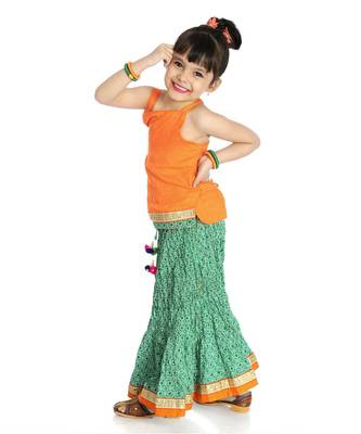 Sanganeri Print Lehenga Choli Set 3