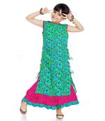 Sanganeri Print Lehenga Choli Set