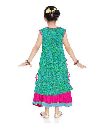 Sanganeri Print Lehenga Choli Set 2