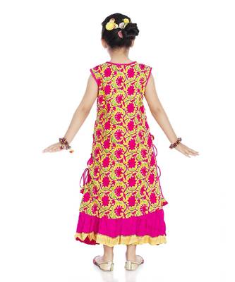 Sanganeri Print Lehenga Choli Set 3