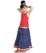 Sanganeri Print Lehenga Choli Set