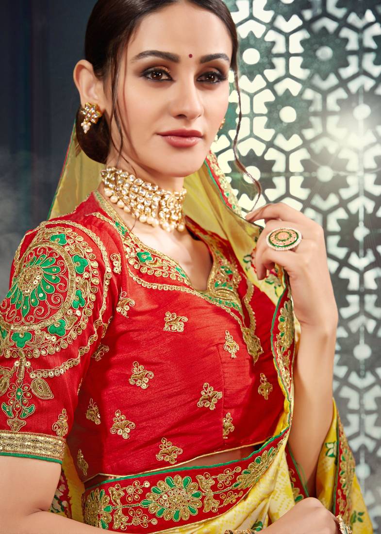 Women's Bhagalpuri Silk Grey Printed Ready to Wear With Blouse Piece
