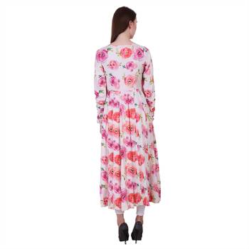 Multicolor Printed Viscose Ethnic Kurti 2