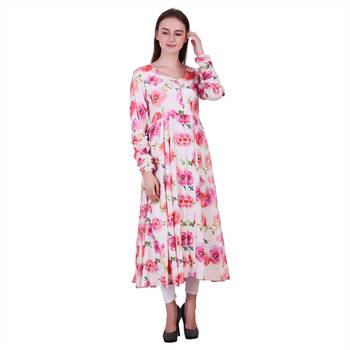 Multicolor Printed Viscose Ethnic Kurti 3
