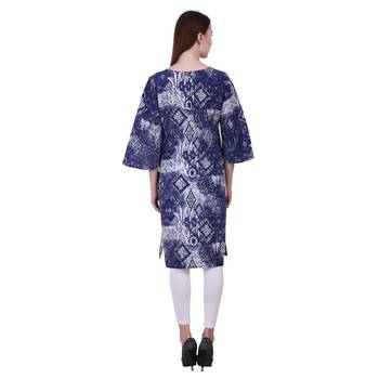 Multicolor Printed Cotton Ethnic Kurti 2